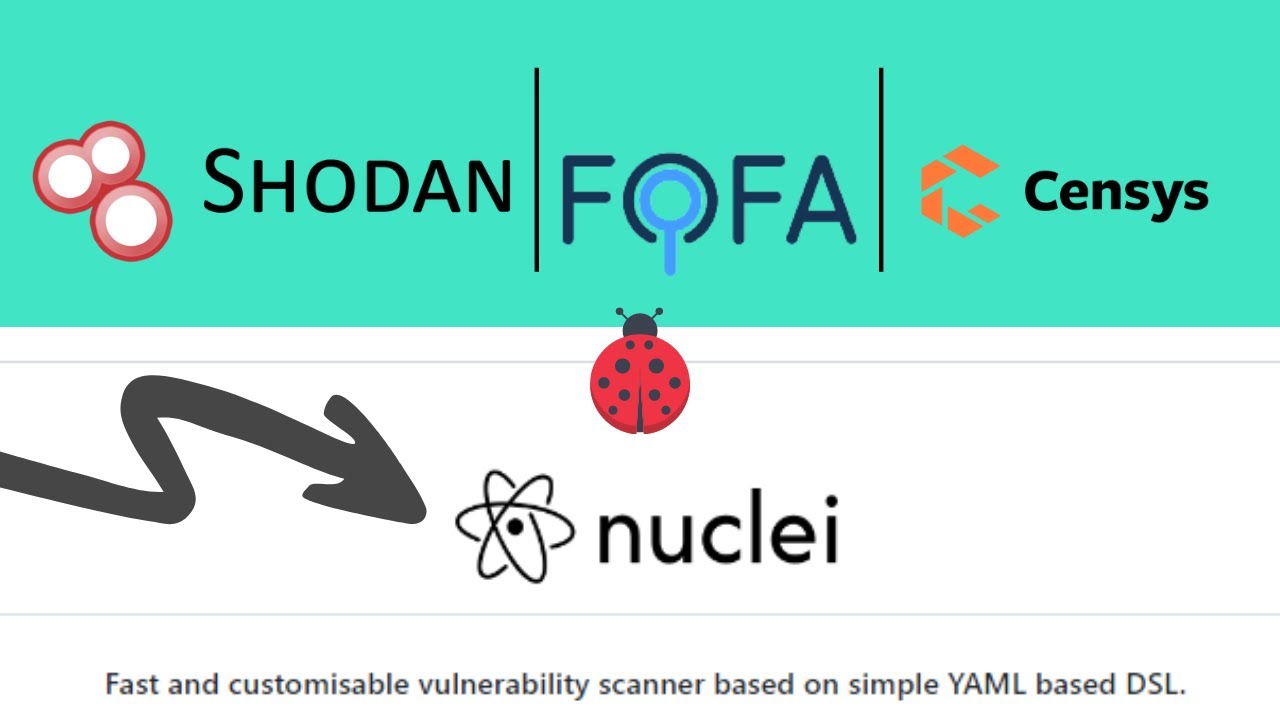 Find Vulnerabilities,CVE🐜 with ethical hacker 🔍search engine's & nuclie