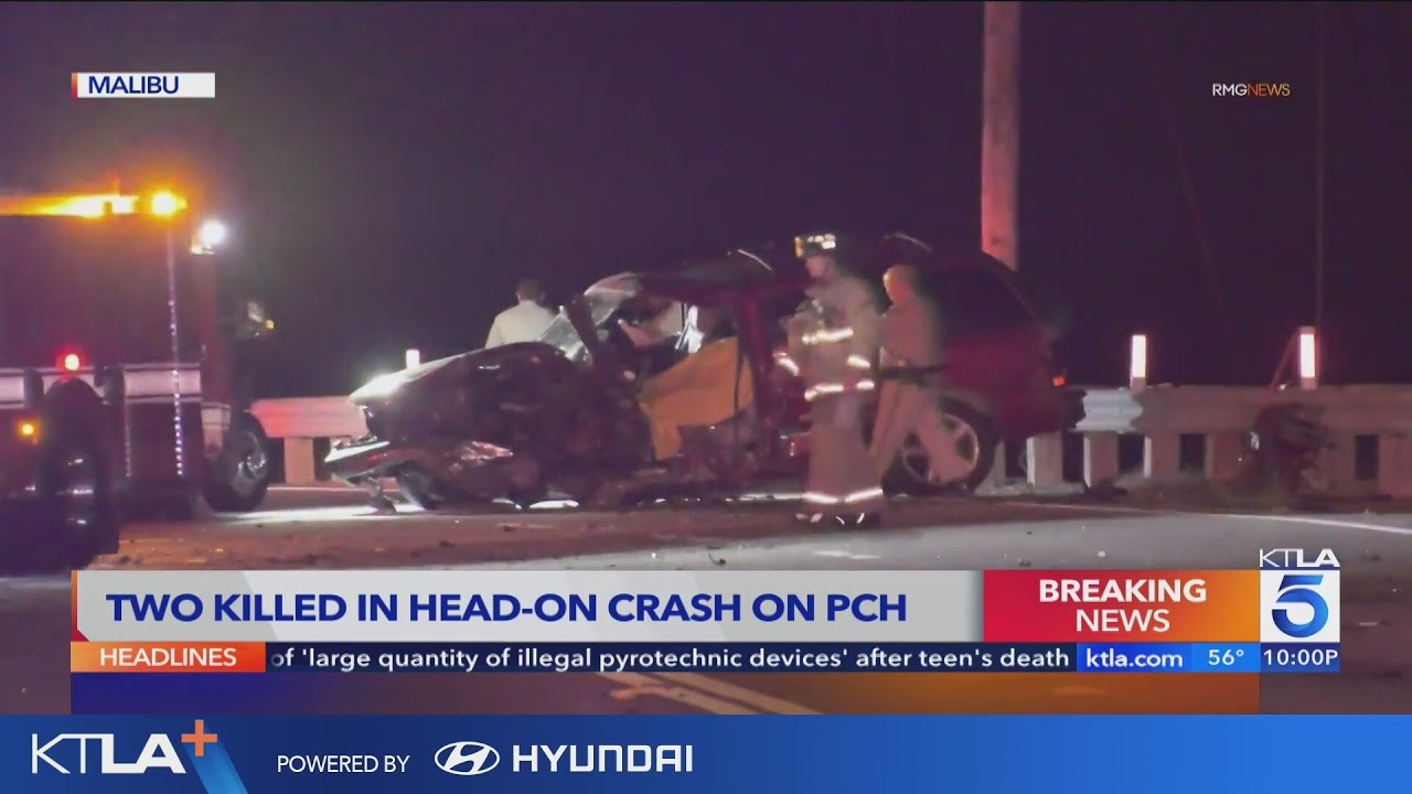 Two killed in head-on crash on PCH