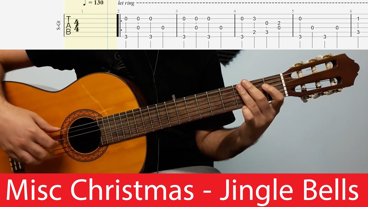 How To Play Jingle Bells On Guitar(Easy Lesson With Tabs)