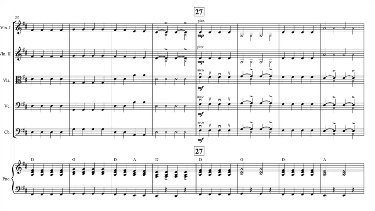 🎻 Boil 'Em Cabbage Down - String Orchestra Arrangement