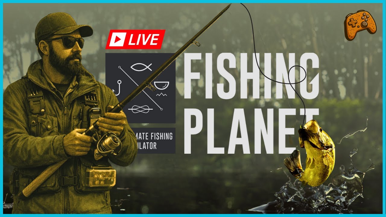 🔴 LIVE ON! FARMANDO PICÃO VERDE (WALLEYE) no EMERALD LAKE – Fishing Planet 🎣💰