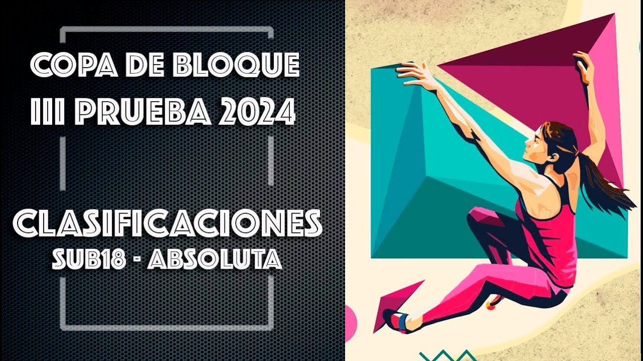 COMPETICIÓN ESCALADA en BLOQUE FMRM 2024  - Clasificaciones  - (HD)