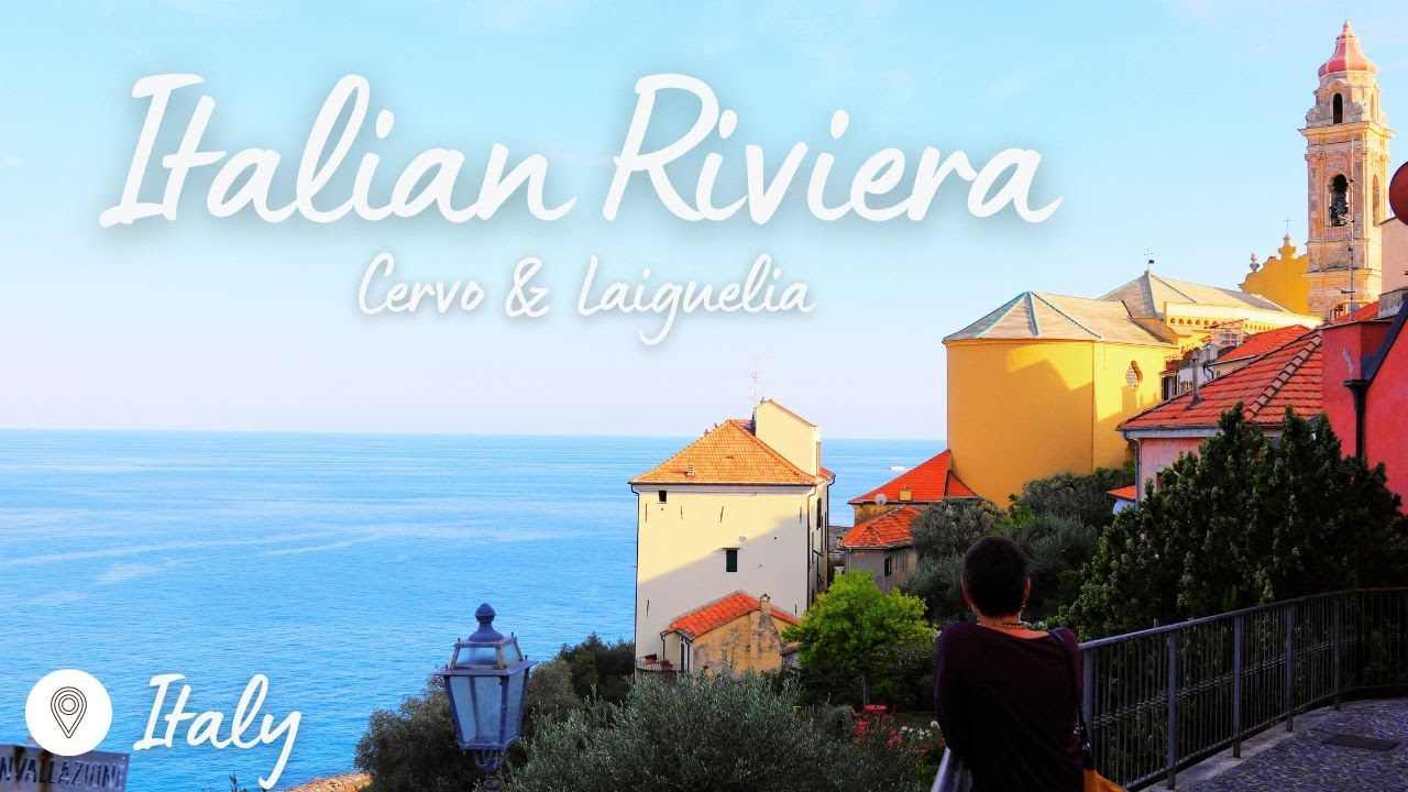 Italian Riviera - 2 TOP villages on the west coast (Cervo & Laiguelia)