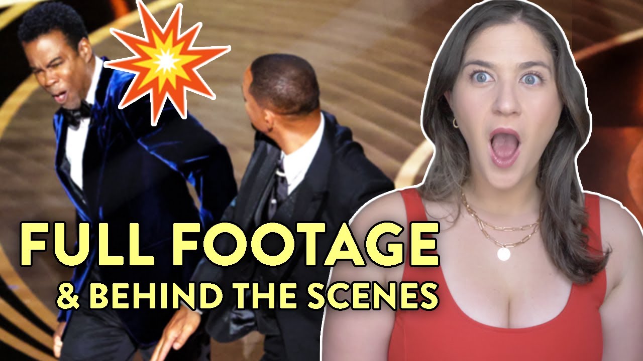 Will Smith SLAPPED Chris Rock, Watch the Full Uncensored Footage
