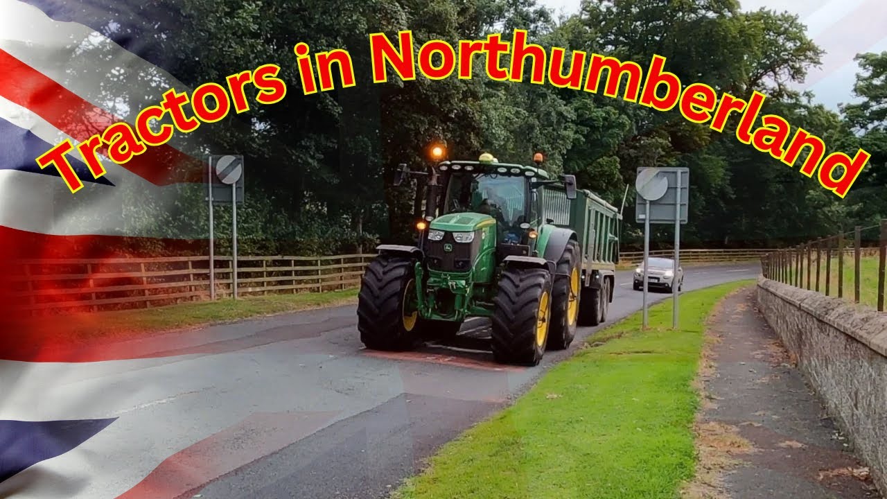 What I found Tractor Spotting in Northumberland, including John Deere, & McCormick