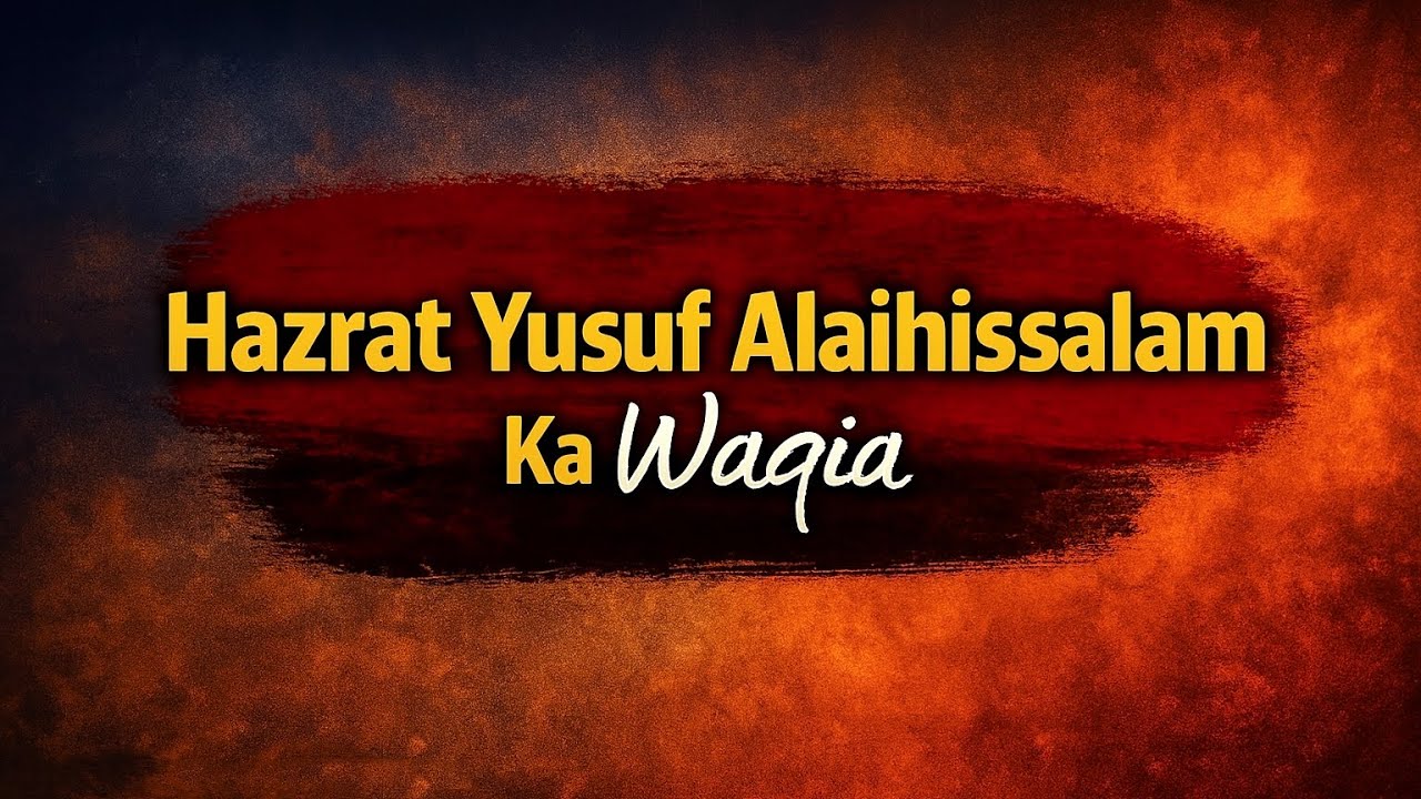 HAZRAT YUSUF ALAIHISSALAM KA WAQIA || MUHAMMAD AHMED RAZVI ALIMI ||
