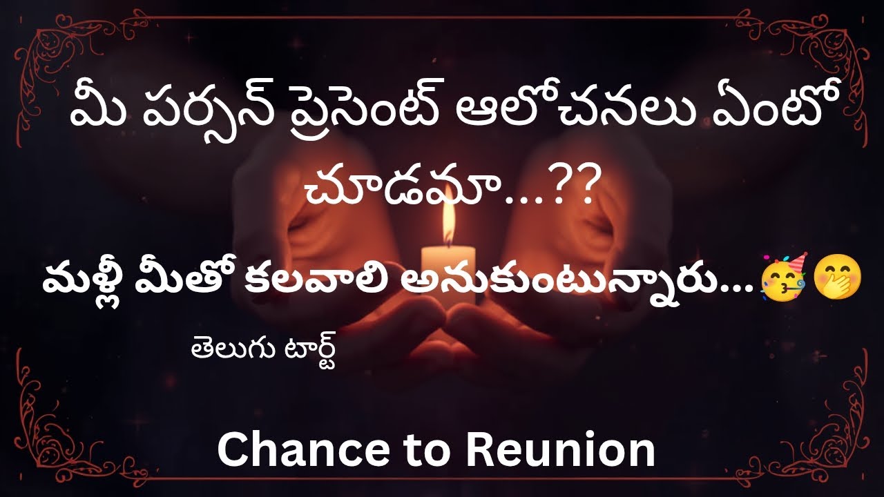 Mi person malli em expect chesthunaru...!||timeless||telugu tarot 