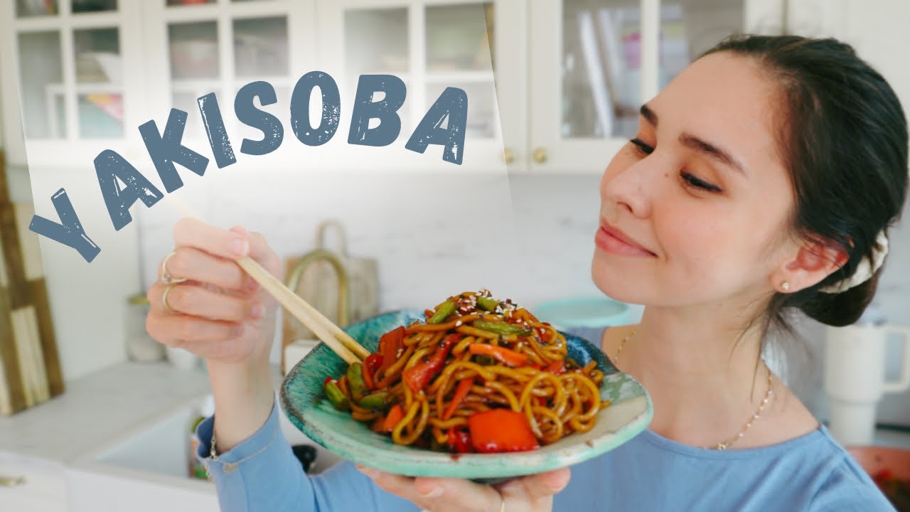 AZJATYCKI MAKARON YAKISOBA W 10 MINUT