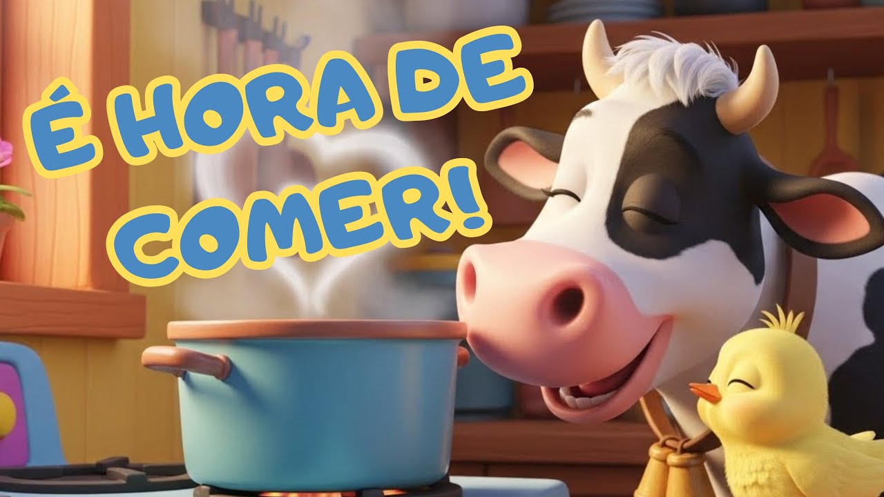 É hora de comer