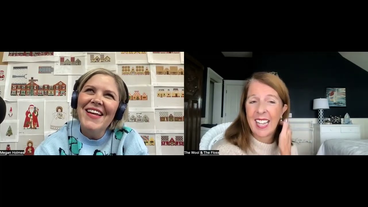 Get to know your hosts: interviewing Megan Holmes of The Needlepoint Clubhouse #needlepoint