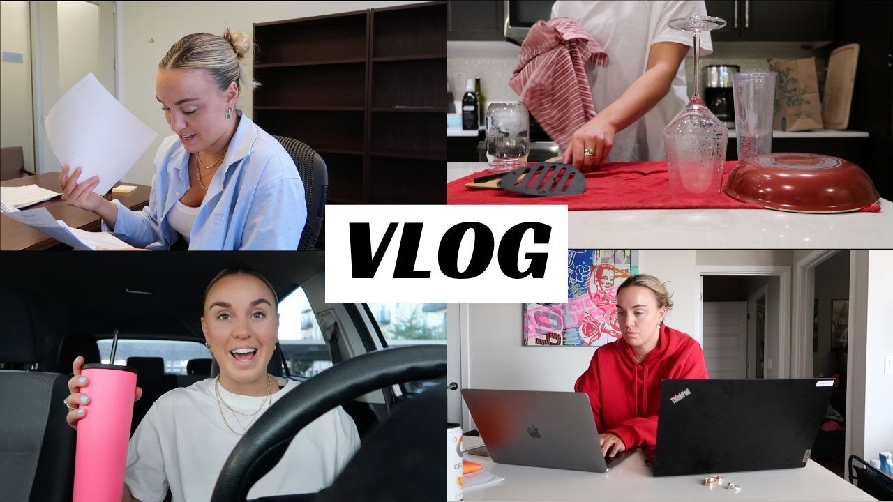WEEKLY VLOG: productive + busy week in my life