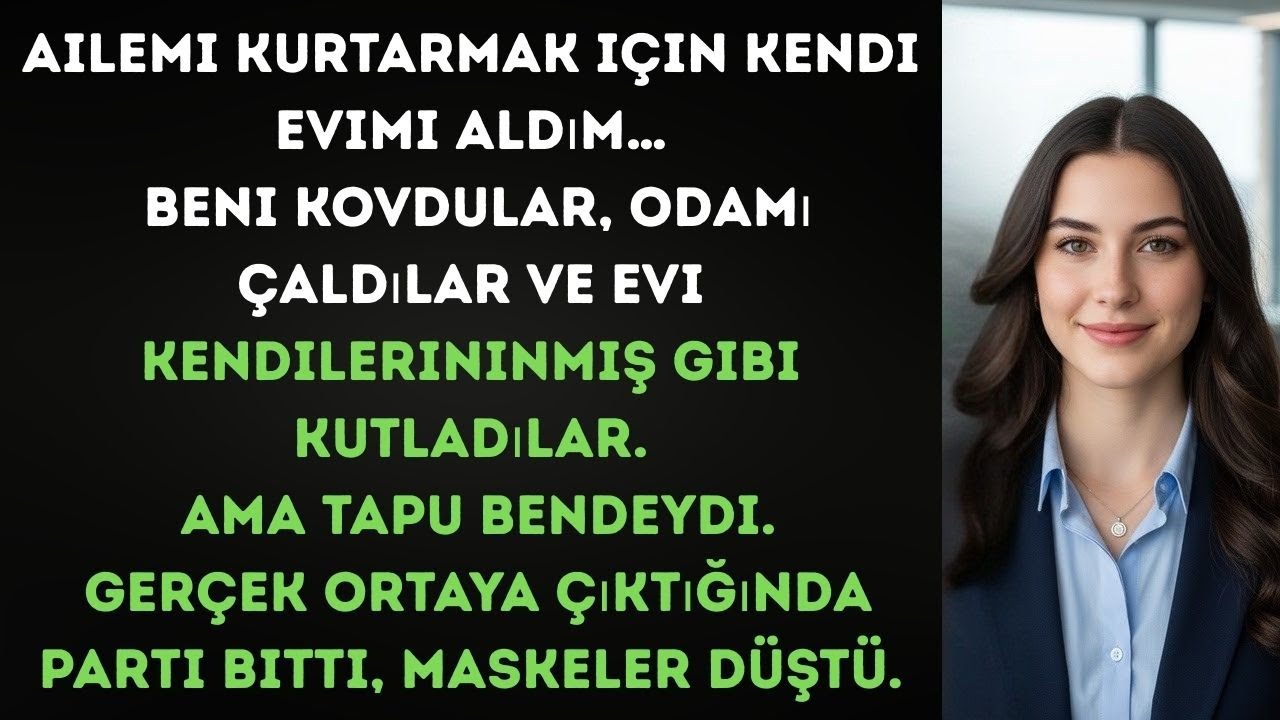 Ailemi kurtardım, beni kovdular… Sonunda kendi evimde adaleti sağladım