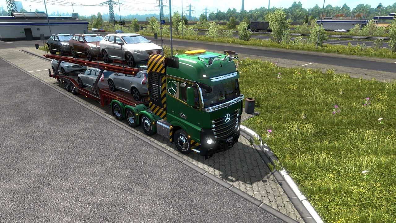 [TEST UPLOAD] ETS2 - Skandinavien - Test Video für/gegen Equipment und Einstellungen.