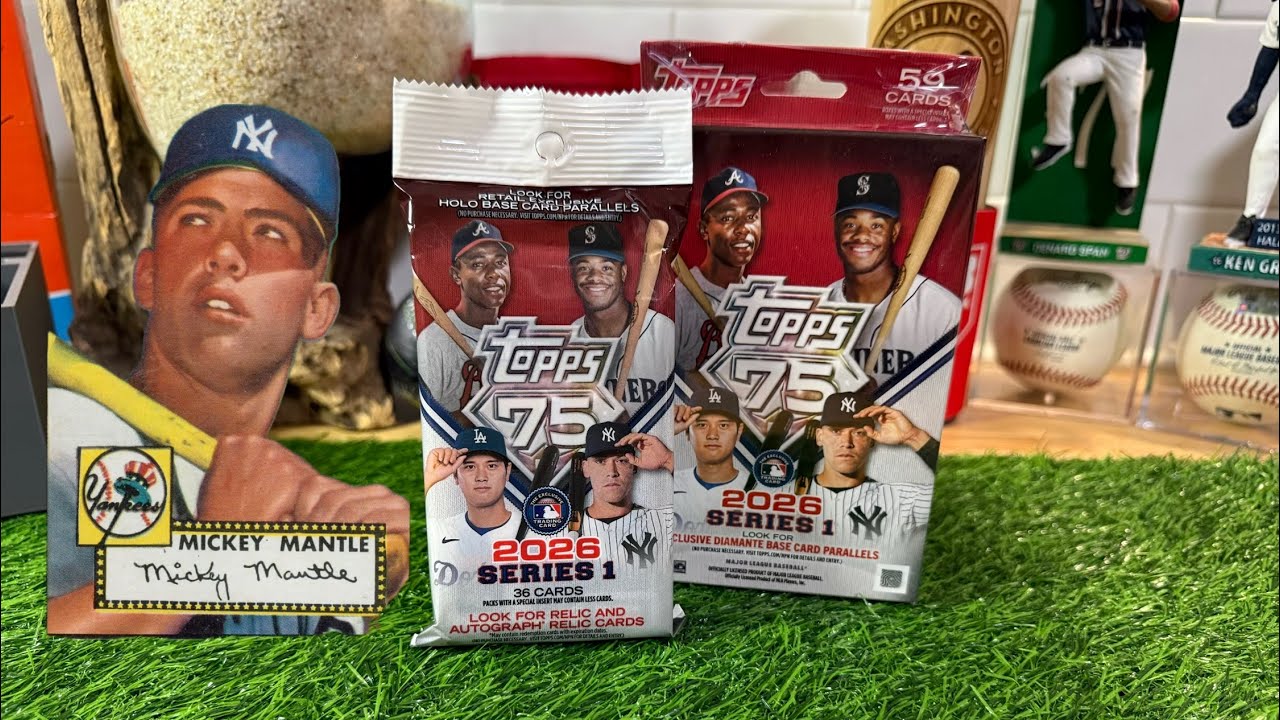 2025 Topps Baseball 75th Anniversary! ‘52 Mantle??? Lots of RCs! Judge! Roman Anthony!