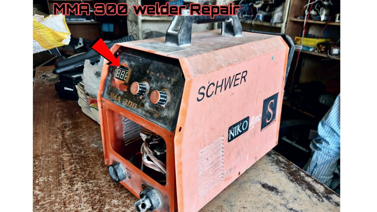 Schwer Nico Arc mma 300 IGBT welder machine Repair | how to Repair MMA 300 welder