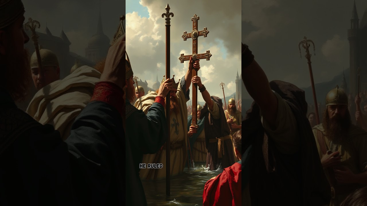 Stephen of Hungary: The Pagan King Who Became a Saint #historyshorts #christianity #christian