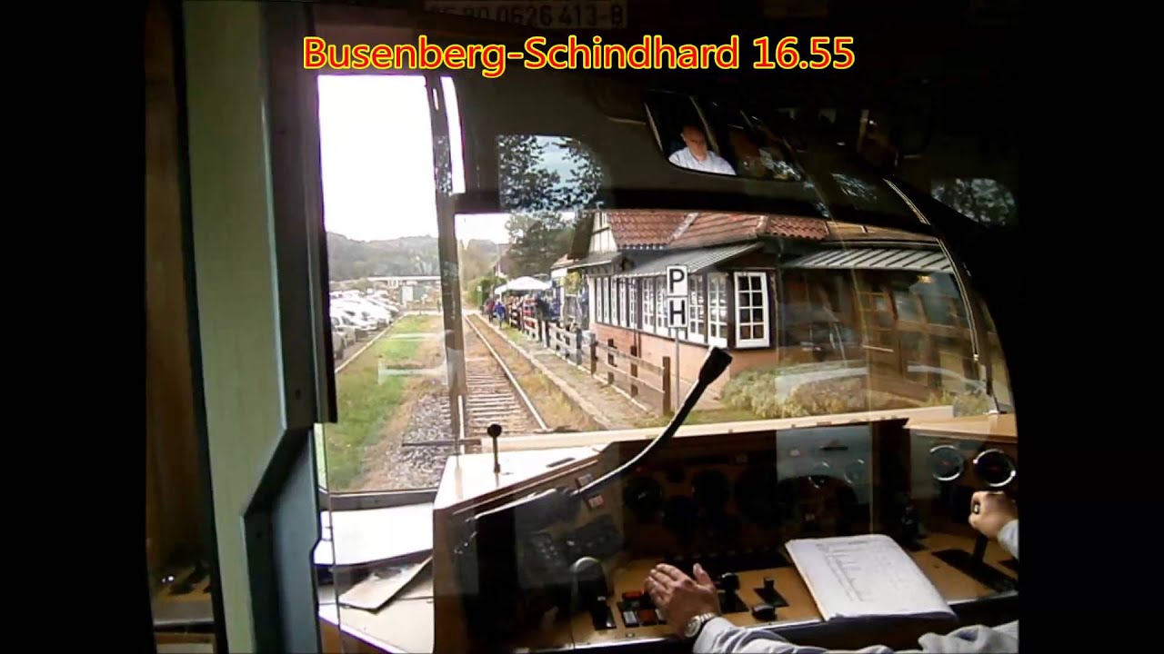 Streckenmitfahrt Wieslauterbahn Bundenthal-Hinterweidenthal Gesamtstrecke