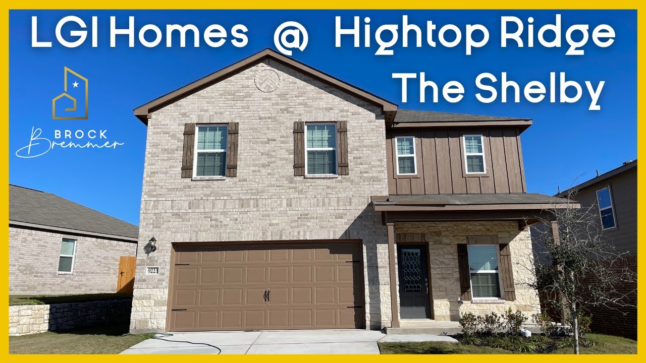 LGI Homes | Hightop Ridge | The Shelby | 4 Bedrooms | 2.5 Bathrooms | Converse, TX