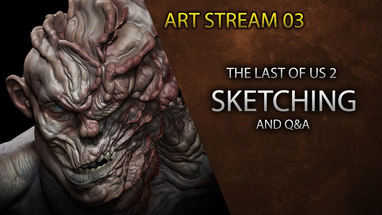 ArtStream 03 - TLOU2 Sketching and Q&A