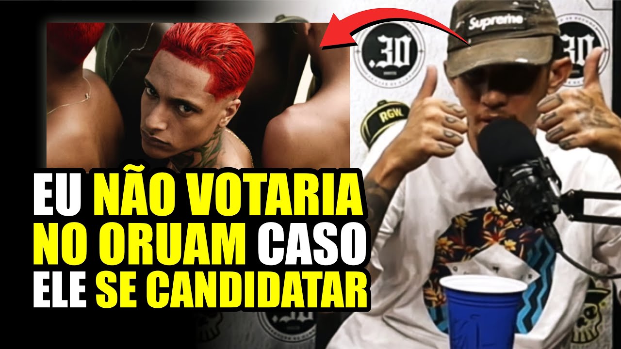 SAMURAI MC NÃO VOTARIA NO ORUAM PARA DEPUTADO (ELE NÃO...)
