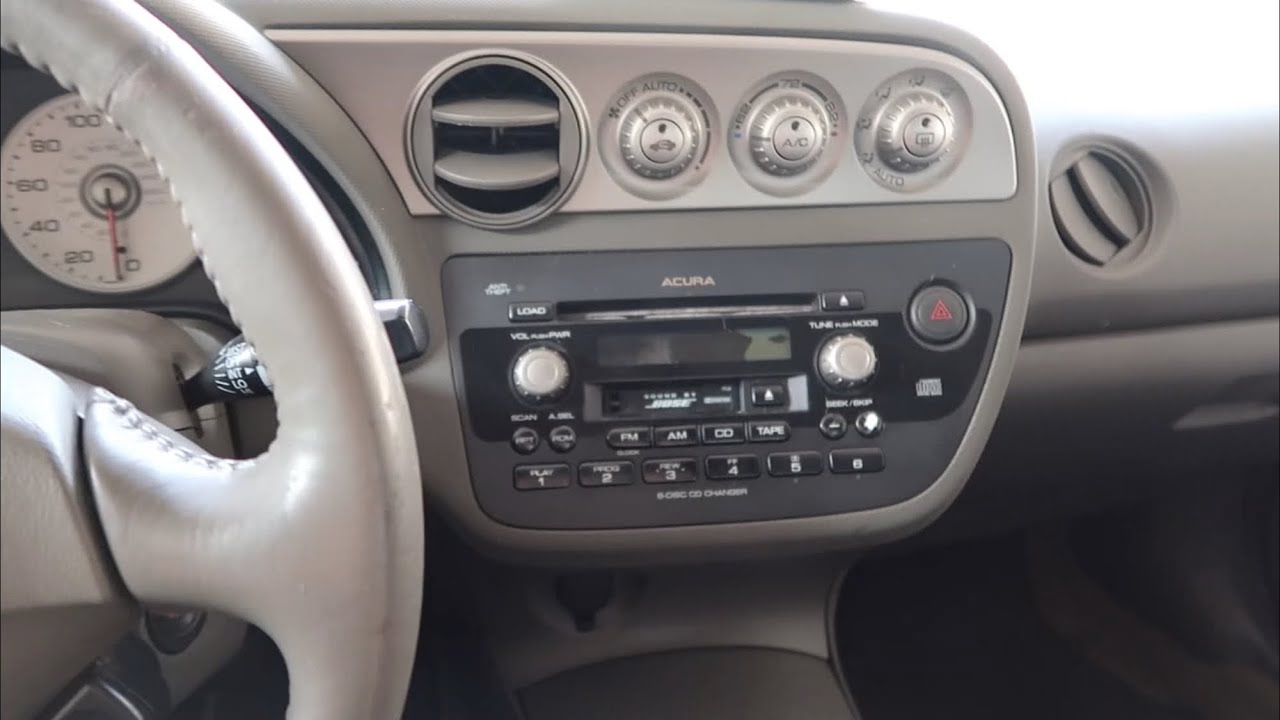 Acura RSX radio removal headache Part 1/2