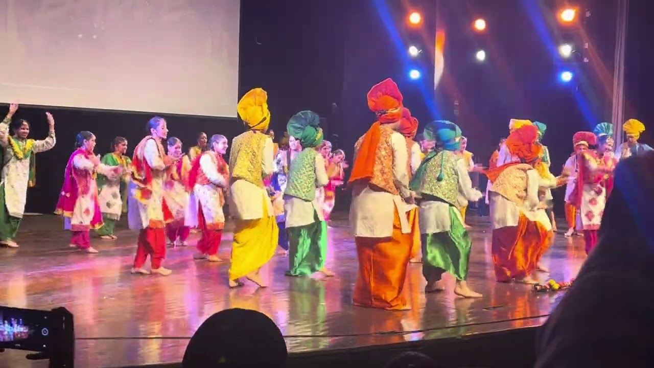 Bhangra and Gidha by Students of Montessori Public School Kharar Annual Function 2024-2025 Part-1