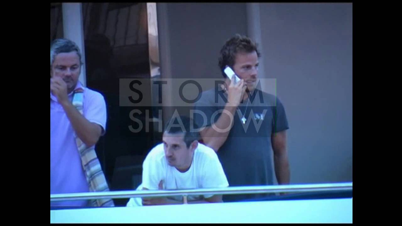 Stephen Dorff on holidays in Saint Tropez