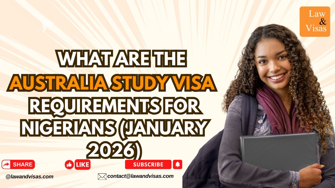 What Are the Australia Study Visa Requirements for Nigerians January 2026?