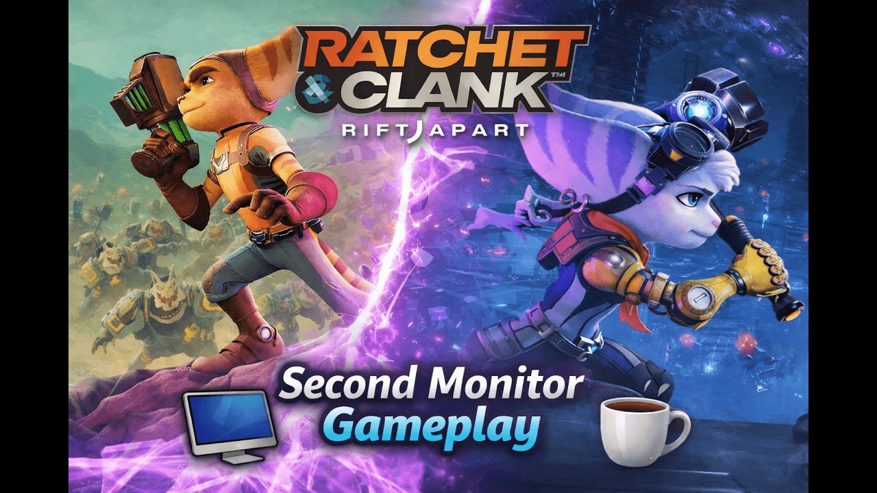 Ratchet & Clank: Rift Apart – Part 3 | Making the Dimensionator| Second Monitor gameplay