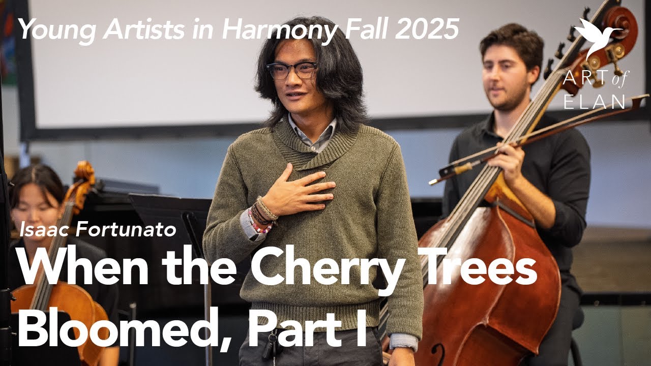 When the Cherry Trees Bloomed, Part I by Isaac Fortunato - Young Artists in Harmony - Art of Elan