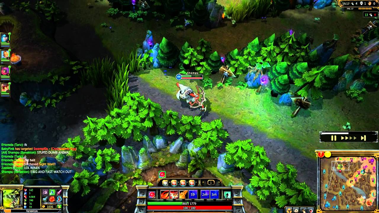 Shampu Renekton Commentary #1 (OLD)