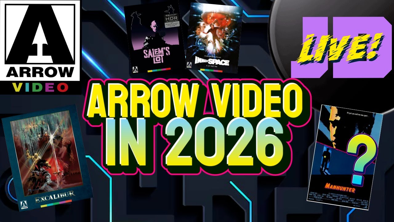 JD Live! Episode Two: Arrow Video in 2026!