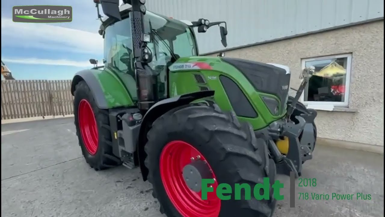 2018 Fendt 718 Vario