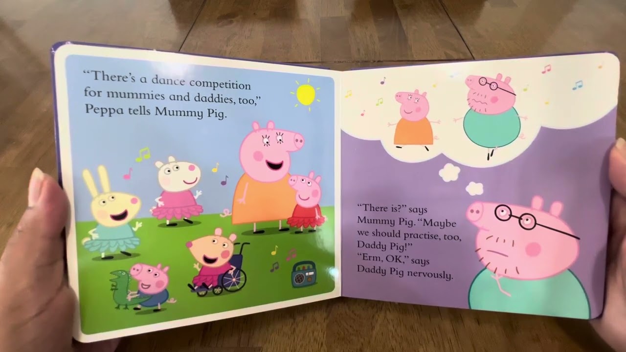 Peppa Pig~Peppa Goes Dancing! Bedtime Story for kids #bedtimestories #readaloud #kidsbooks #peppapig