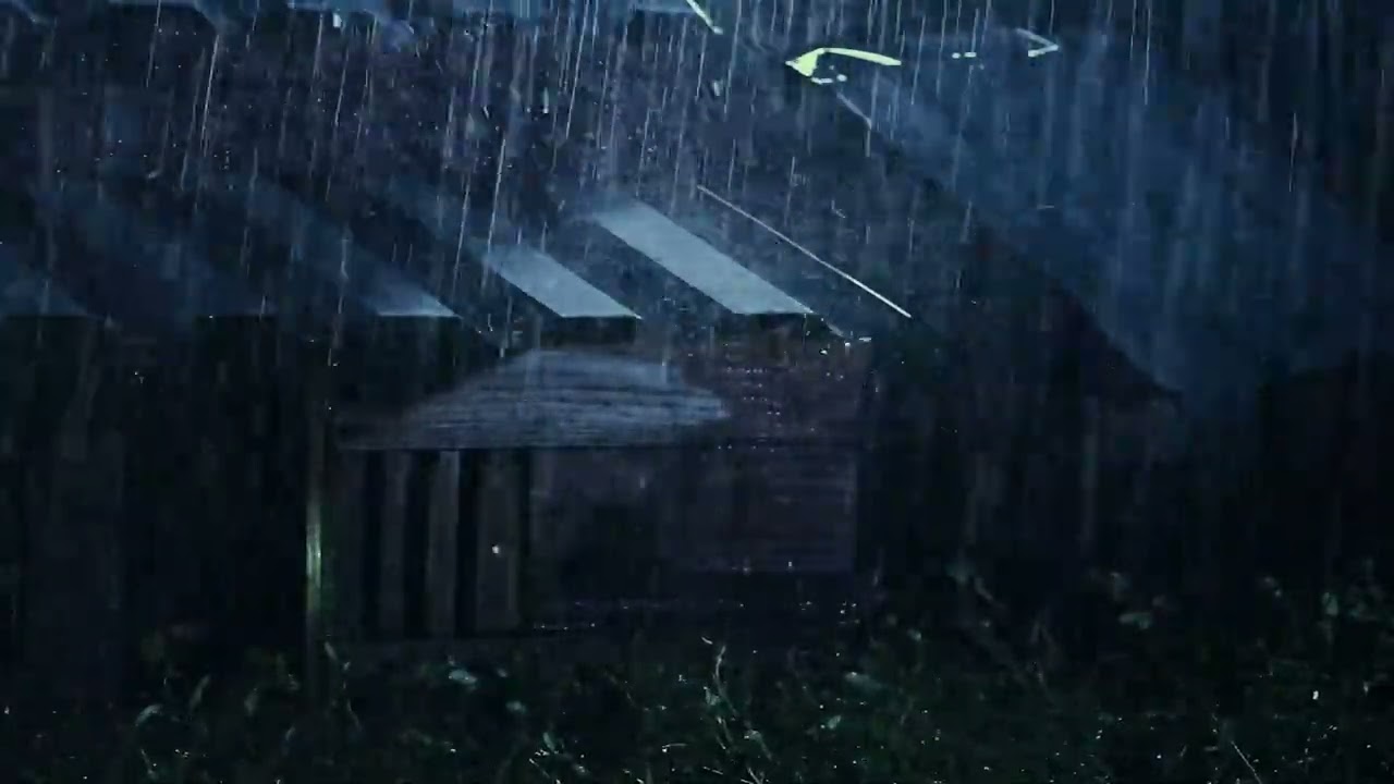 Dreaming Under the Sound of Rain on the Roof | Calm and Cozy Atmosphere
