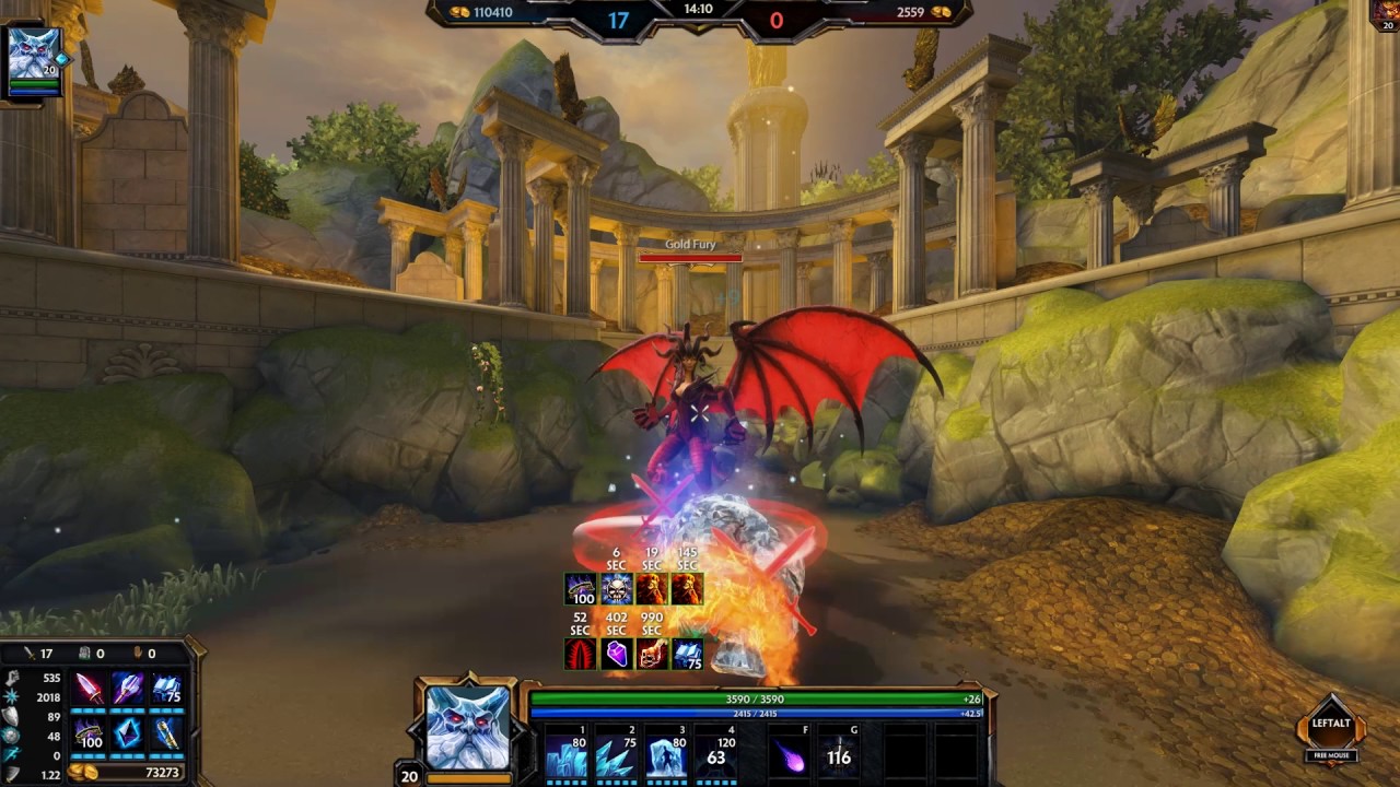 one shot Gold Fury | Most damage in smite attempt