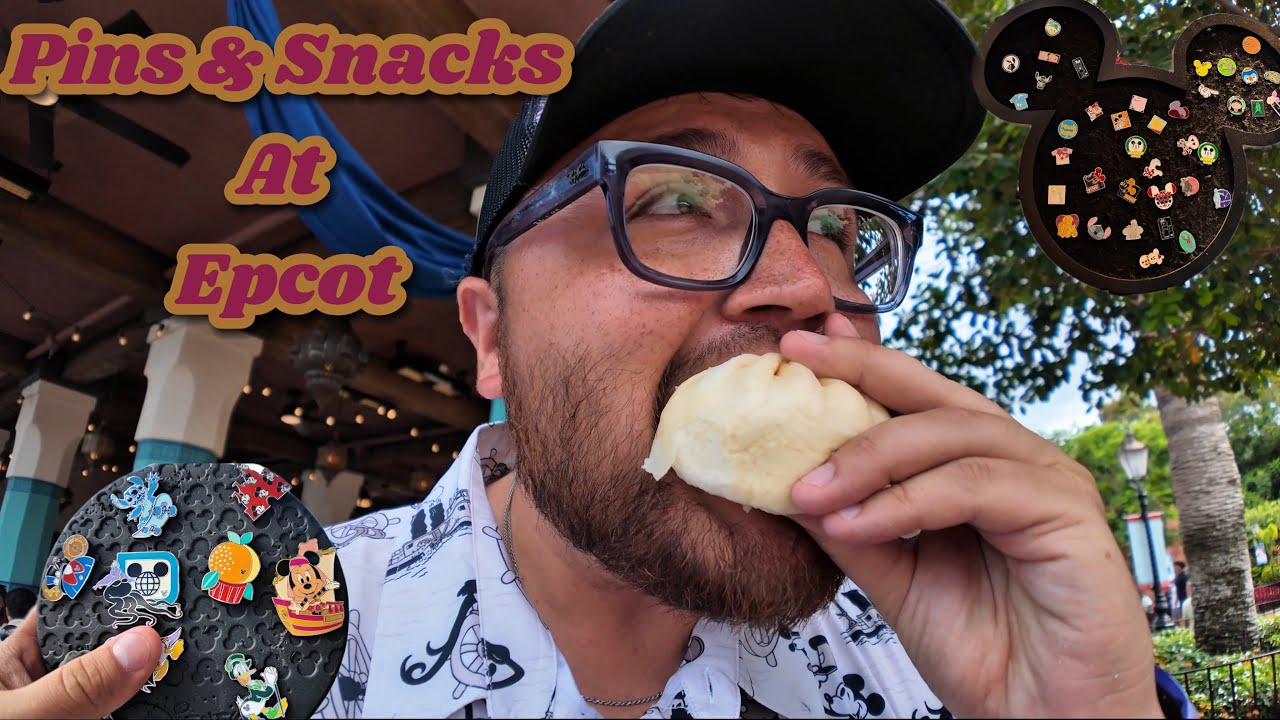 Pins and Snacks At Epcot