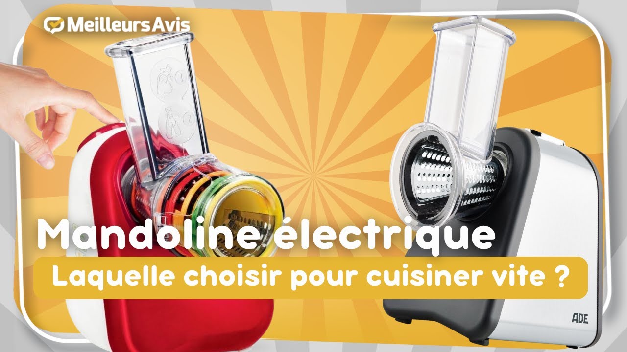 ⭐️ MEILLEURE MANDOLINE ÉLECTRIQUE - Comparatif 2025