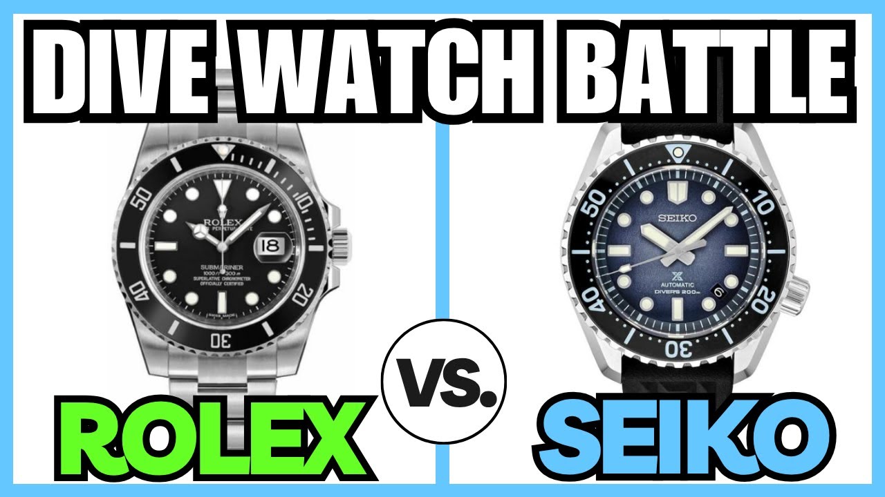 Rolex vs Seiko: Which Dive Watch Wins?