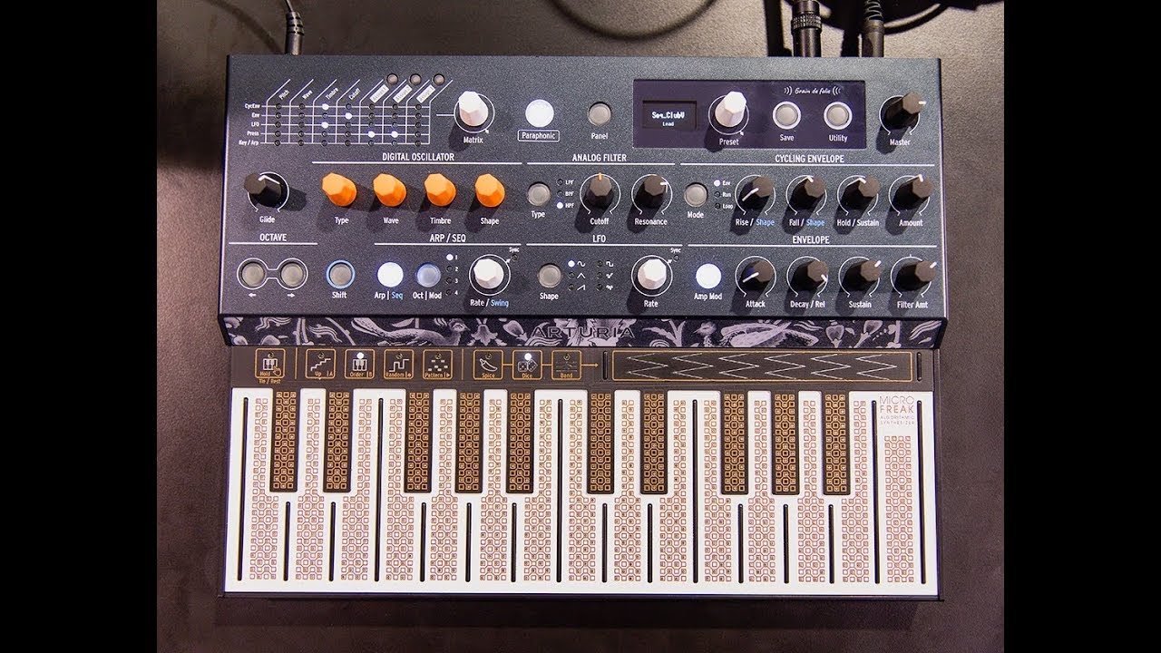 Arturia MicroFreak Hybrid Synthesizer | NAMM 2019