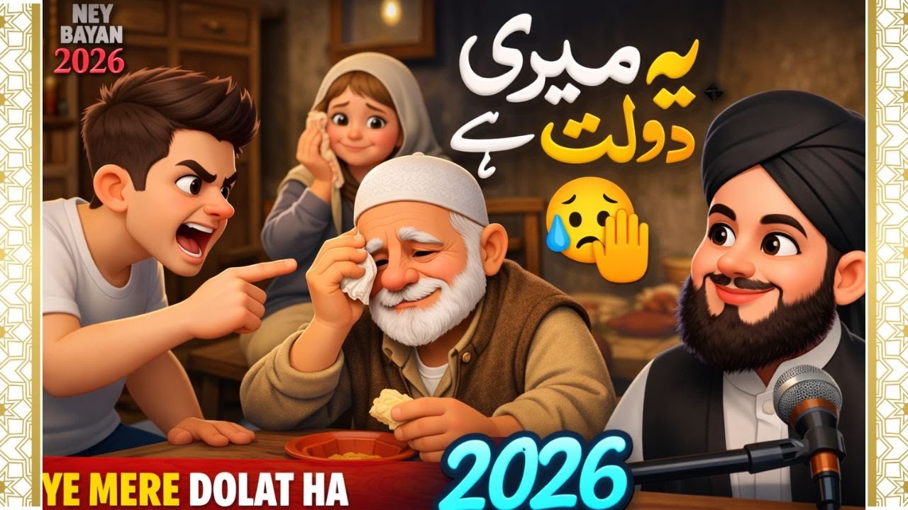 Ye Meri Asal Daulat Hai 😭 | Maa Baap Ki Qeemat Jo Dair Se Samajh Aati Hai | Emotional Bayan 2026