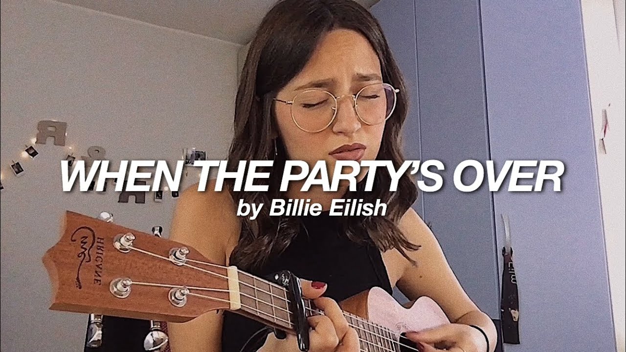 when the party’s over - Billie Eilish ( Ukulele Cover ) | Rebecca Di Gioia