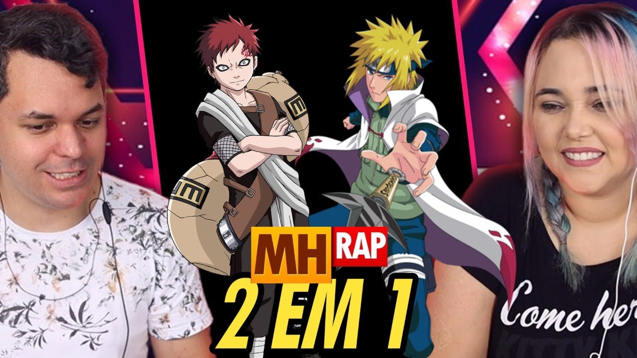 REACT 2 em 1 Vibe Yondaime e Vibe Gaara ⌛ (Naruto) | Style Trap | Prod. Sidney Scaccio (MHRAP)