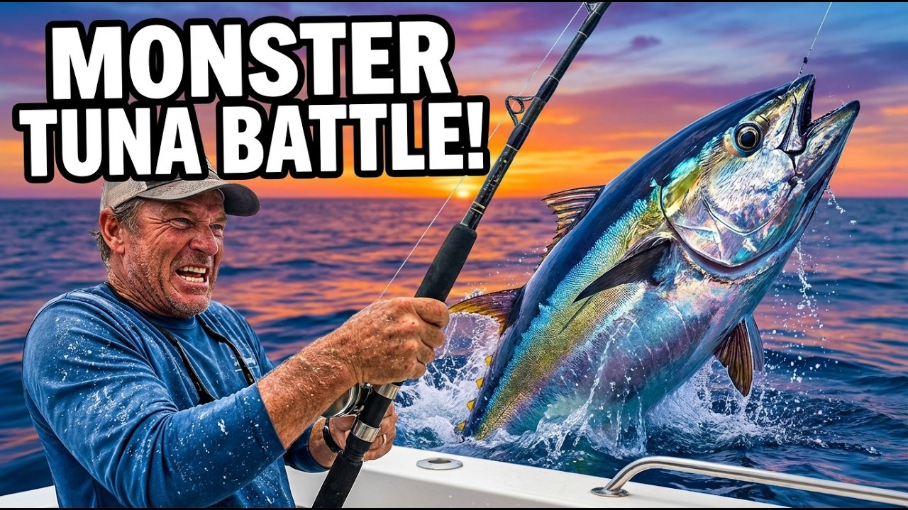 Top Fishing Expert Reveals BEST Tuna Catching Techniques 🎣🔥