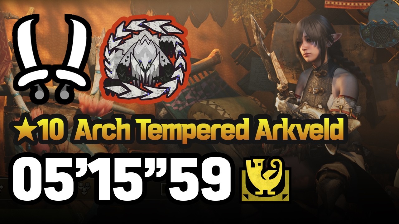 역전왕 ★10 알슈베르도 쌍검 TA 5분 15초 ★10 Arch Tempered Arkveld Dual blades 5'15