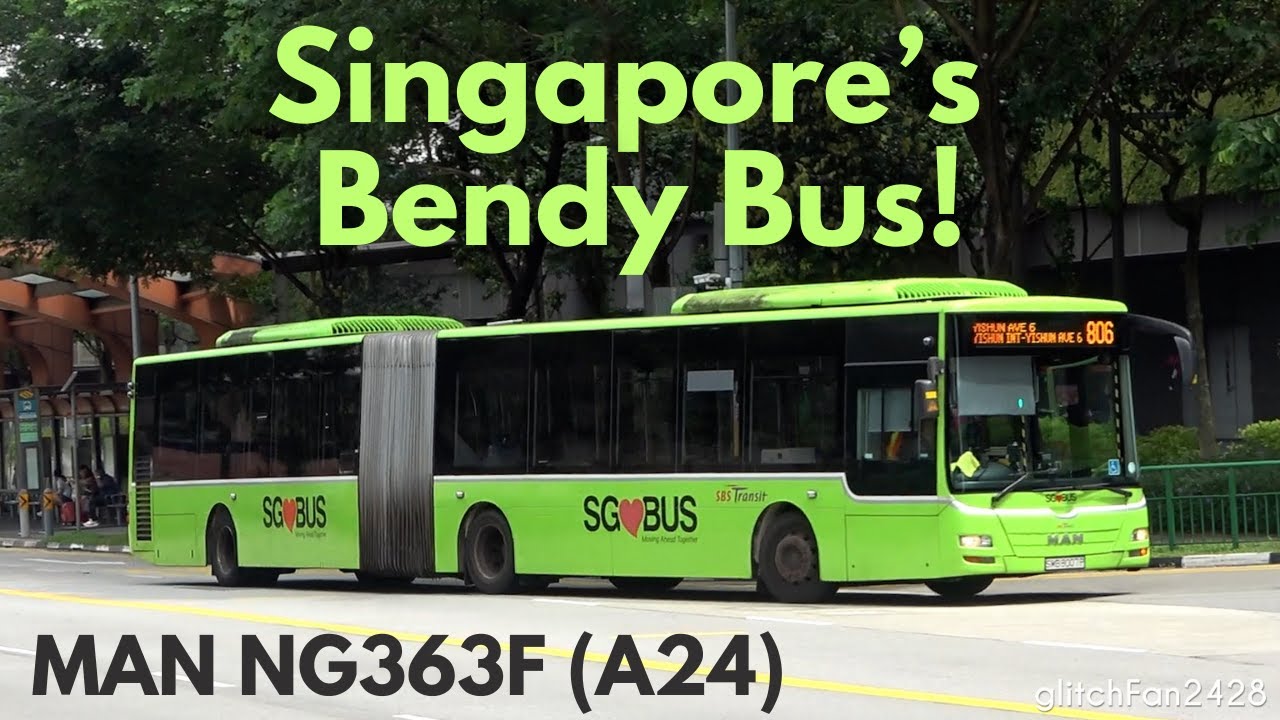Exploring Singapore's MAN A24 Bendy Buses 🪗