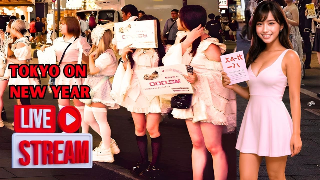 Tokyo Nightlife | New Year 🔴 LIVE + Update