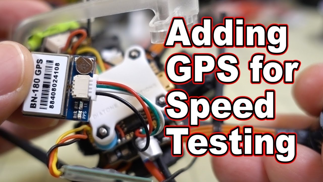 Adding GPS for Drone Speed Testing 🏁