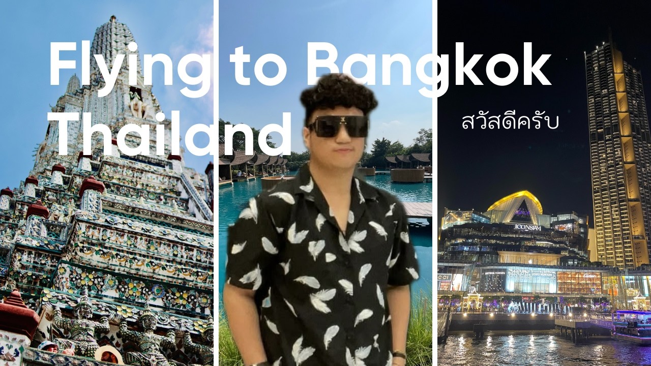 Flying to Bangkok Thailand! ✈️🇹🇭 สวัสดีครับ | Gio De Jesus