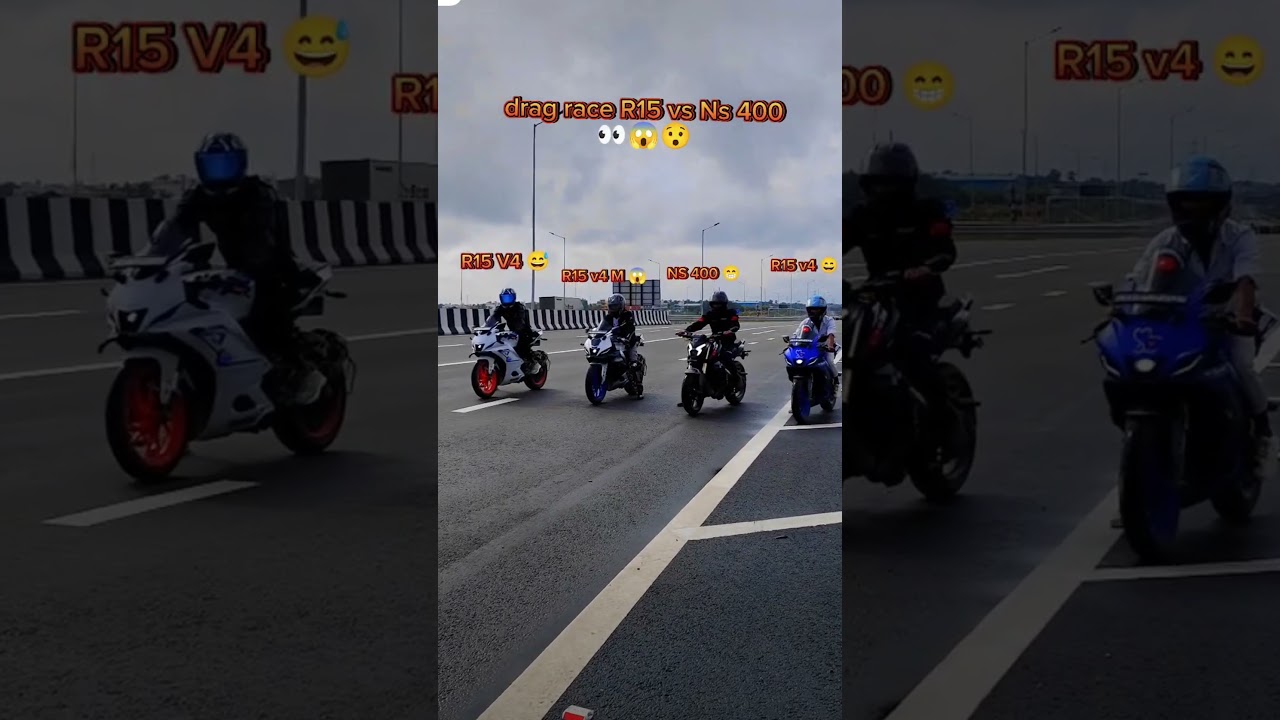 R15 v4 vs R15 M vs ns400#r15